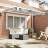 Tenda da sole pieghevole Vidaxx tessuto antracite 250 x 200 cm