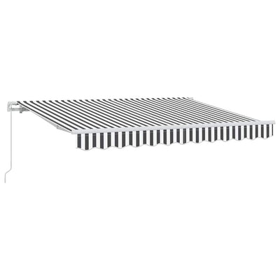 Vidaxl inklapbaar zonnescherm antraciet 250 x 200 cm stof