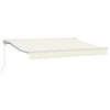 Vidaxx parasole pieghevole crema 300 x 200 cm poliestere e metallo
