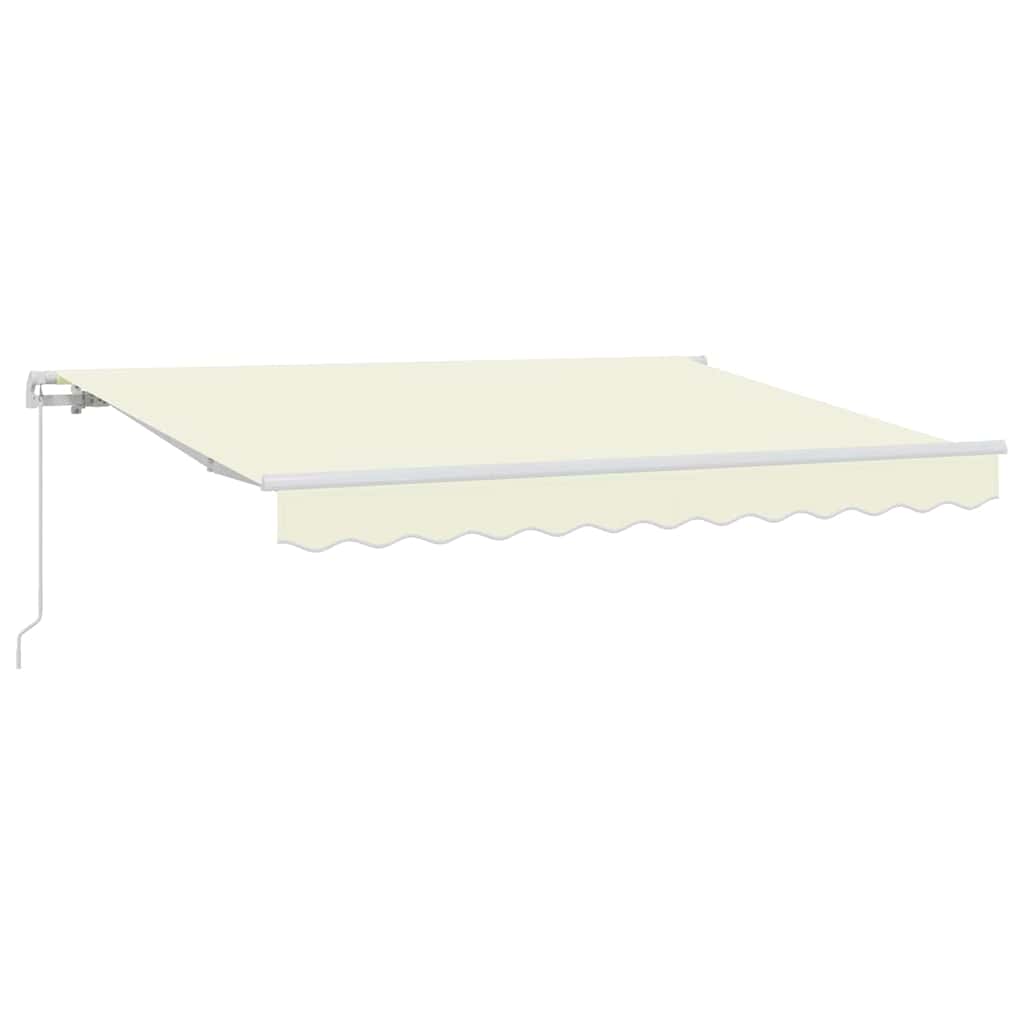 Vidaxx parasole pieghevole in tessuto crema 300 x 200 cm