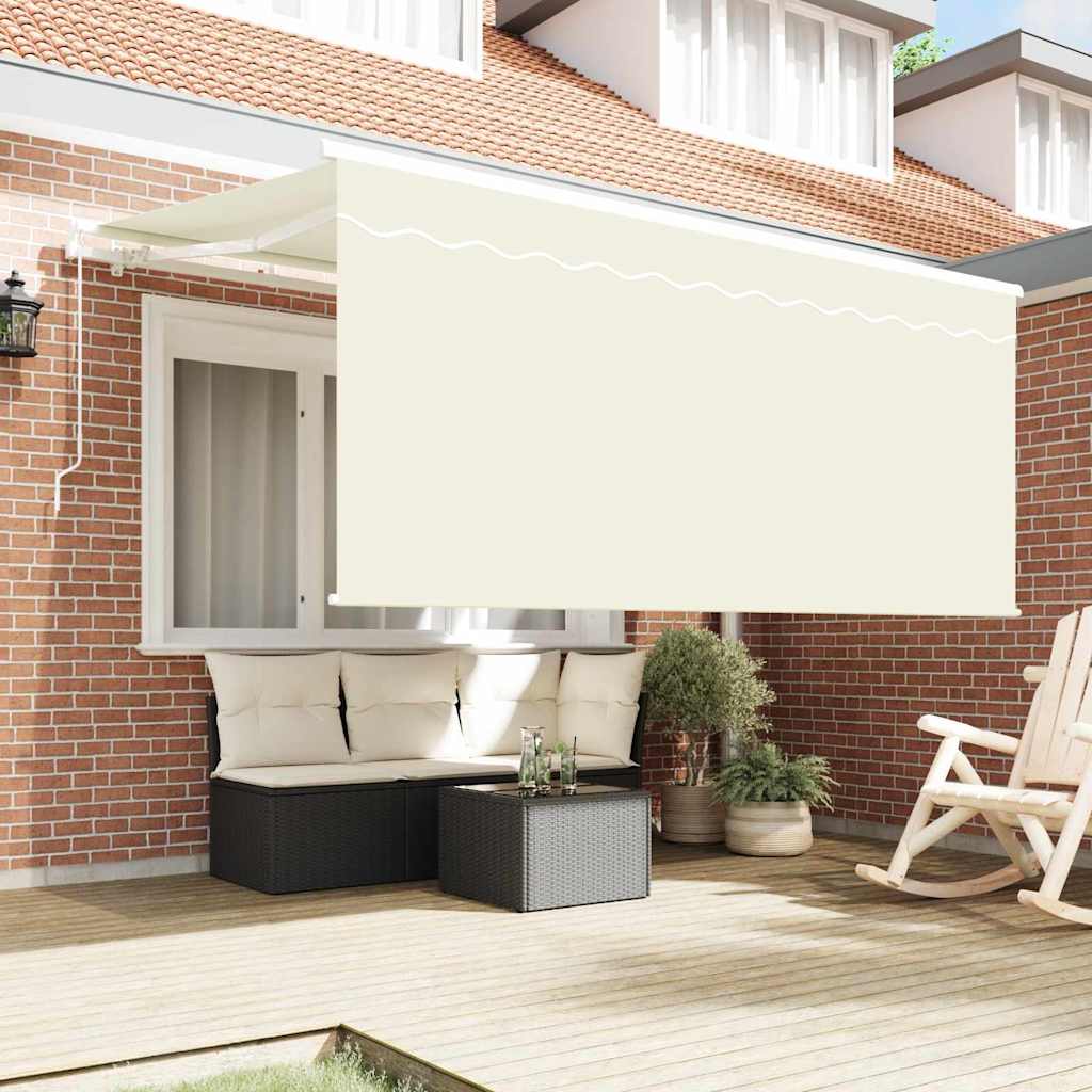 Vidaxl inklapbaar zonnescherm crème 300 x 200 cm