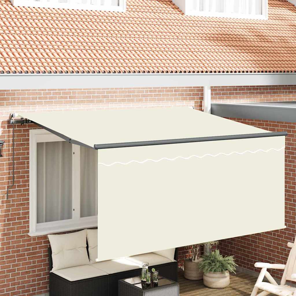 Vidaxl inklapbaar zonnescherm crème 300 x 200 cm