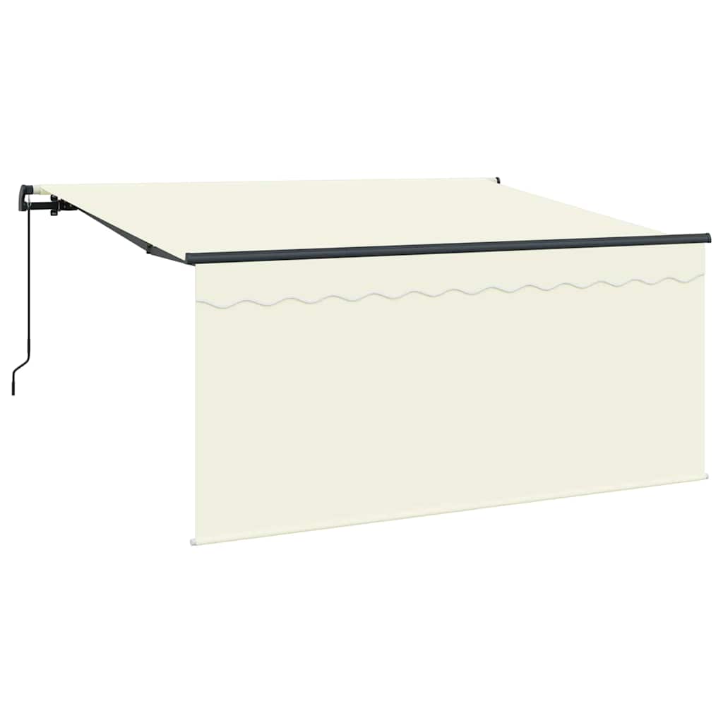 Ombrellone pieghevole Vidaxx crema 300 x 200 cm