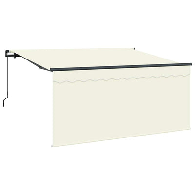 Vidaxl inklapbaar zonnescherm crème 300 x 200 cm