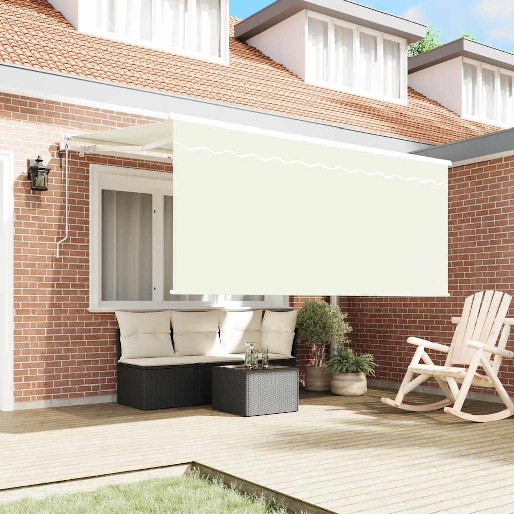 Vidaxl inklapbaar zonnescherm crème 300 x 200 cm