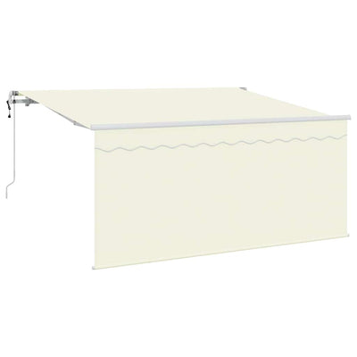 Vidaxl inklapbaar zonnescherm crème 300 x 200 cm