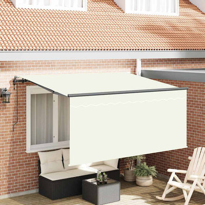 Vidaxl inklapbaar zonnescherm crème 300 x 200 cm stof