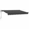 Toldo plegable vidaxx antracita 300 x 200 cm tejido