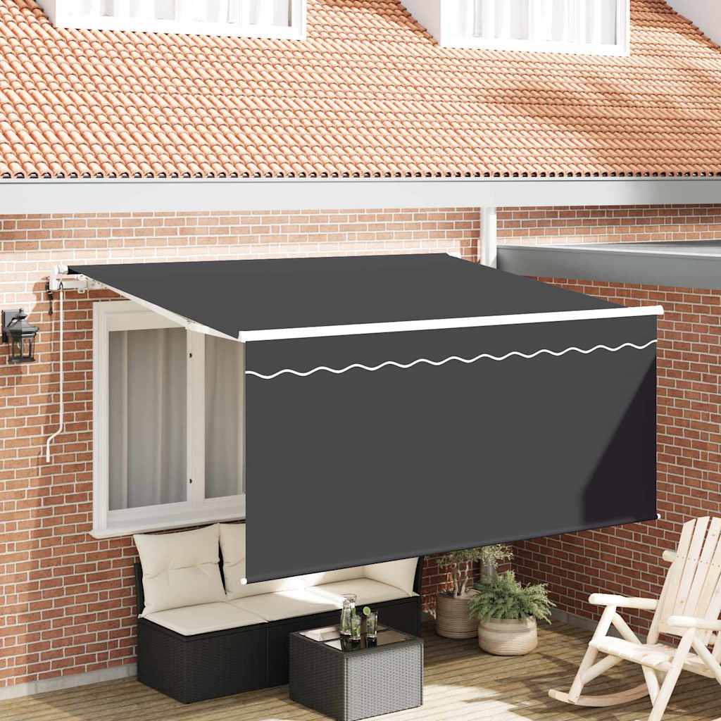 Tenda da sole pieghevole Vidaxx antracite 300 x 200 cm