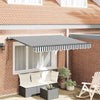 Tenda da sole pieghevole Vidaxx tessuto antracite 300 x 200 cm