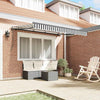 Tenda da sole pieghevole Vidaxx tessuto antracite 300 x 200 cm