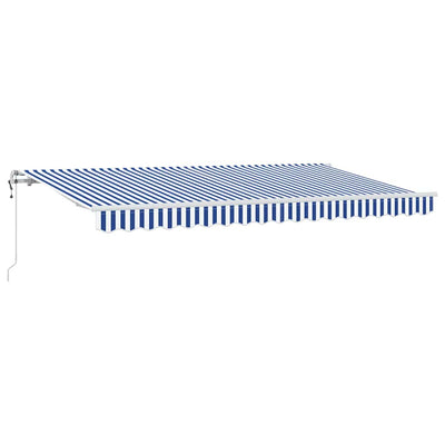 Vidaxx parasol plegable tela azul 350 x 200 cm