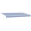 Ombrellone pieghevole Vidaxx in tessuto blu 350 x 200 cm