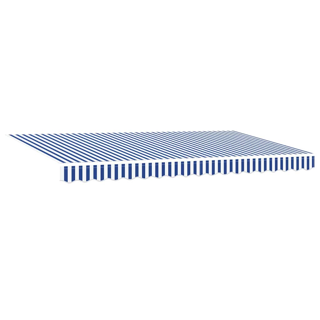 Ombrellone pieghevole Vidaxx in tessuto blu 350 x 200 cm