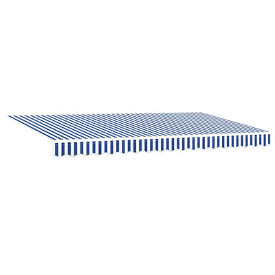 Vidaxx parasol plegable tela azul 350 x 200 cm