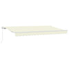 Ombrellone pieghevole Vidaxx in tessuto crema 350 x 200 cm