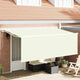 Vidaxl inklapbaar zonnescherm crème 350 x 200 cm