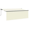 Ombrellone pieghevole Vidaxx crema 350 x 200 cm