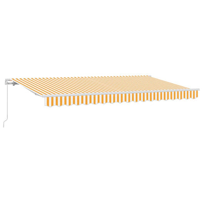 Vidaxx parasol plegable tejido amarillo 350 x 200 cm