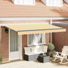 Vidaxx parasol plegable tejido amarillo 350 x 200 cm