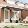 Toldo plegable vidaxx antracita 350 x 200 cm tejido