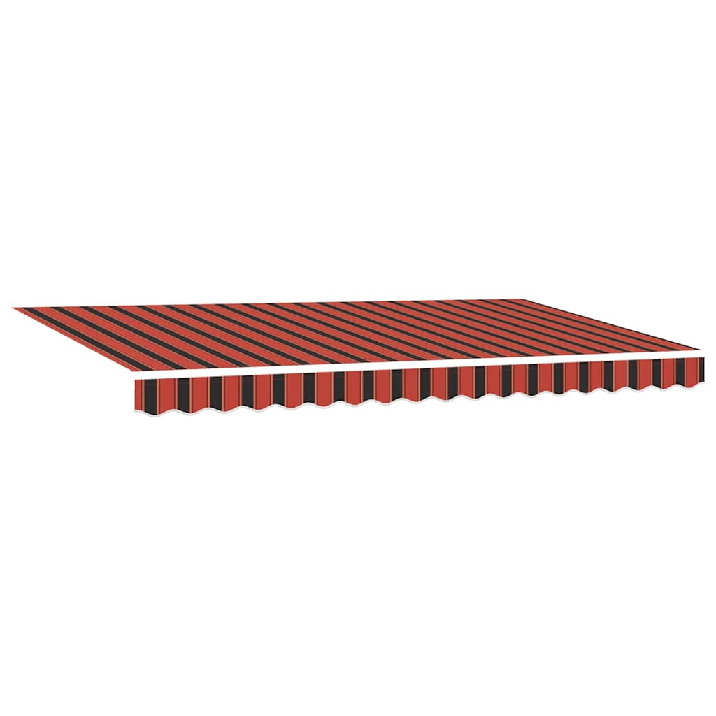 Ombrellone pieghevole Vidaxx in tessuto arancione 350 x 200 cm