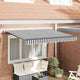 Tenda da sole pieghevole Vidaxx tessuto antracite 350 x 200 cm