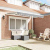Tenda da sole pieghevole Vidaxx tessuto antracite 350 x 200 cm