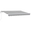 Tenda da sole pieghevole Vidaxx tessuto antracite 350 x 200 cm