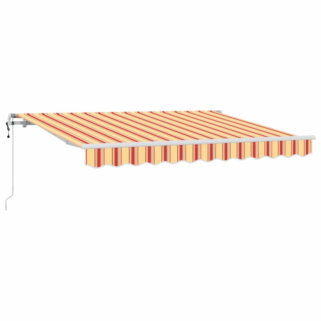 Vidaxx parasol plegable tejido amarillo 350 x 200 cm