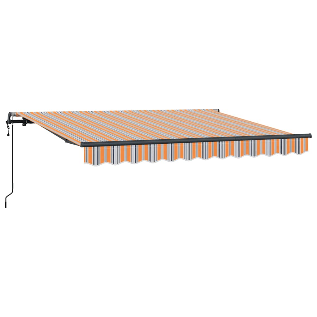 Ombrellone pieghevole Vidaxx tessuto multicolore 350 x 200 cm