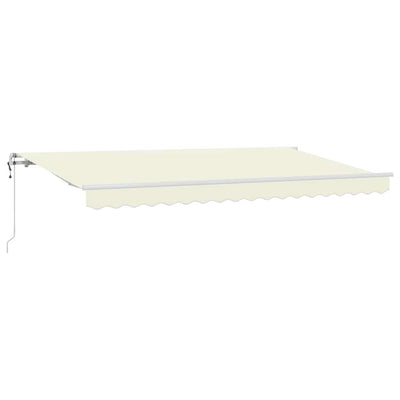 Vidaxx Sombrilla plegable crema 400 x 200 cm tela