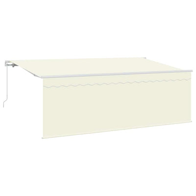 Vidaxx sombrilla plegable crema 400 x 200 cm