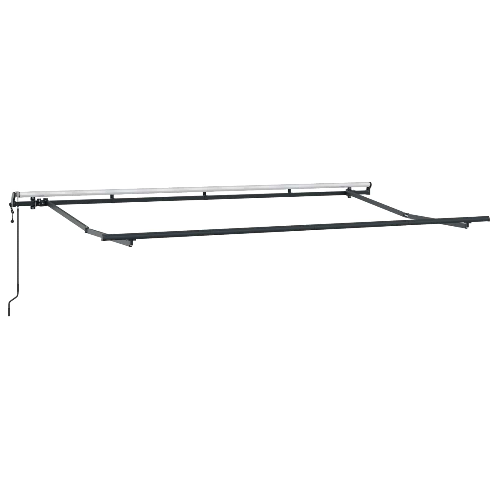 Ombrellone pieghevole Vidaxx crema 400 x 200 cm