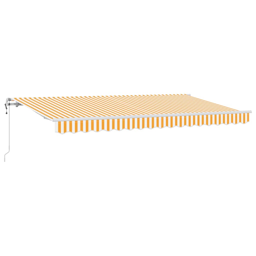 Vidaxx parasol plegable tejido amarillo 400 x 200 cm