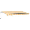 Vidaxx parasol plegable tejido amarillo 400 x 200 cm