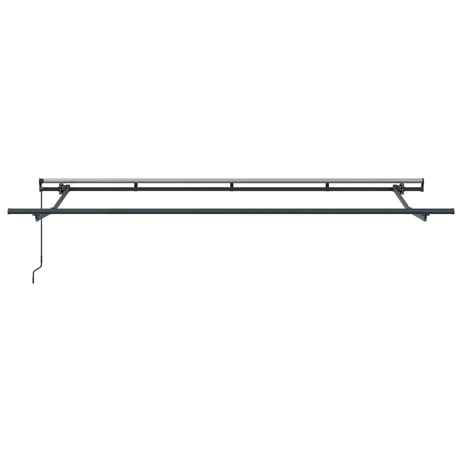 Tenda da sole pieghevole Vidaxx antracite 400 x 200 cm