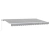 Tenda da sole pieghevole Vidaxx tessuto antracite 400 x 200 cm