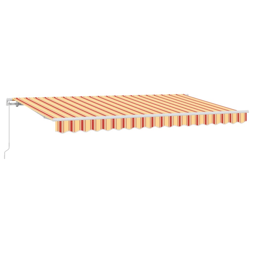 Vidaxx parasol plegable tejido amarillo 400 x 200 cm
