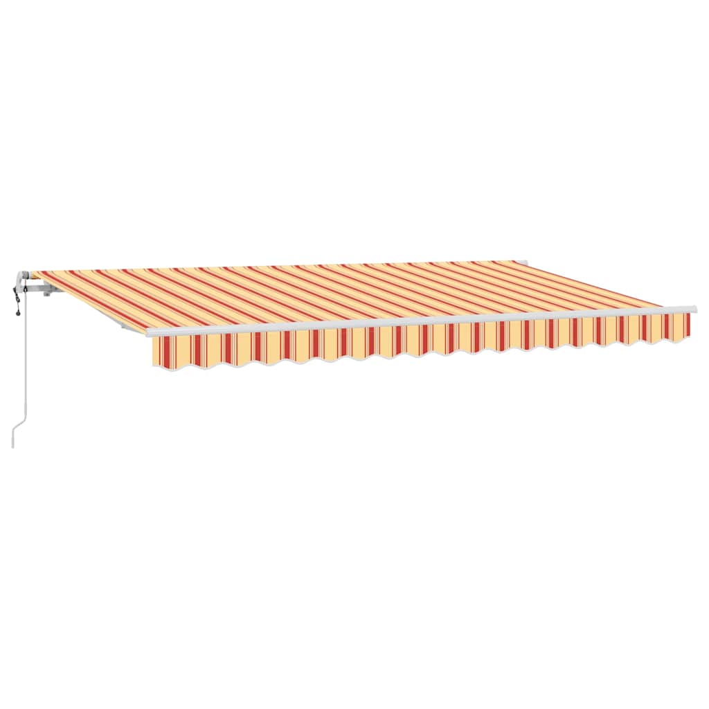 Vidaxx parasol plegable tejido amarillo 400 x 200 cm