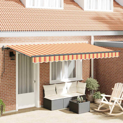 Vidaxx parasol plegable tejido amarillo 400 x 200 cm