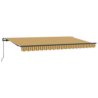 Vidaxx parasol plegable tejido amarillo 400 x 200 cm