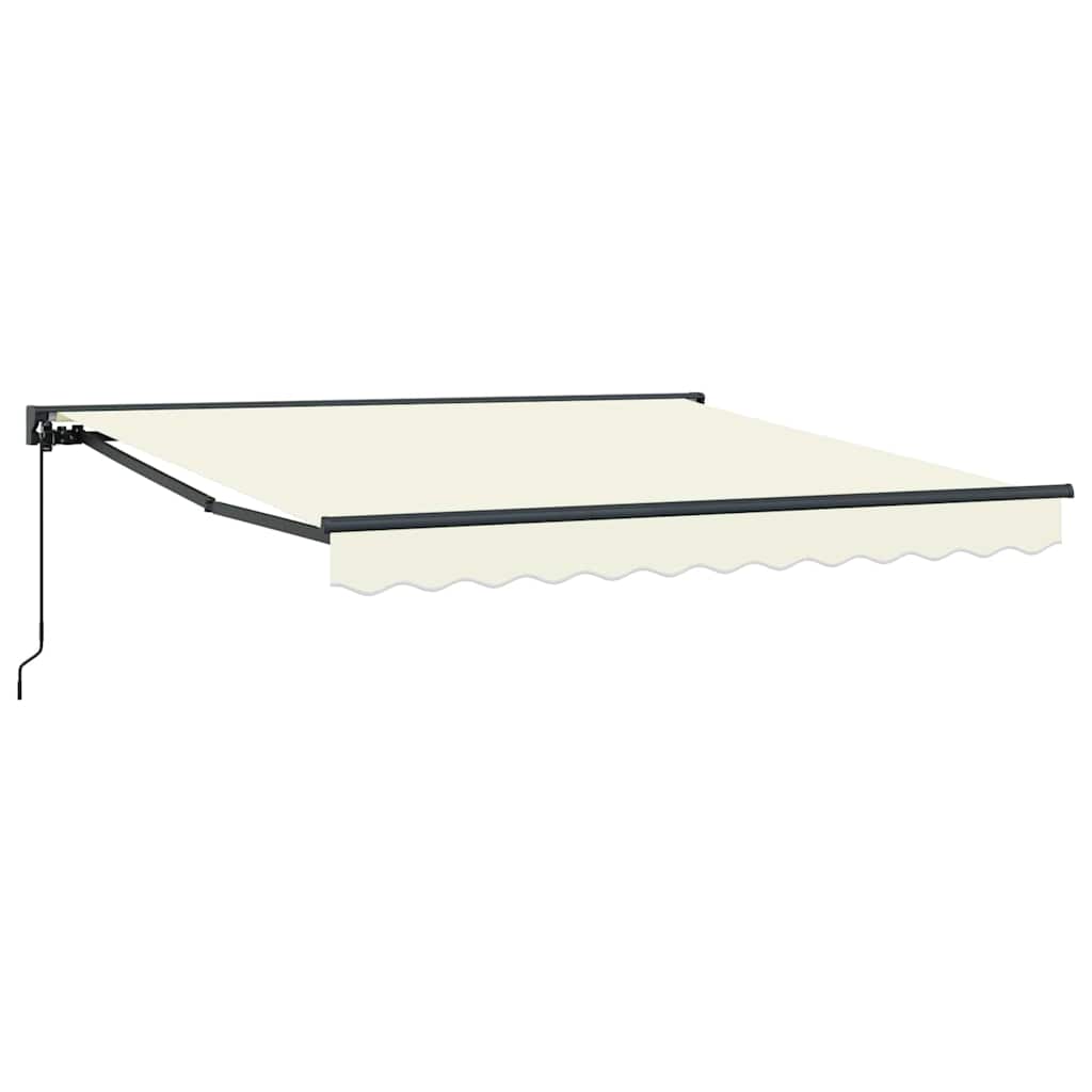Vidaxx parasole pieghevole crema 300 x 250 cm poliestere e metallo