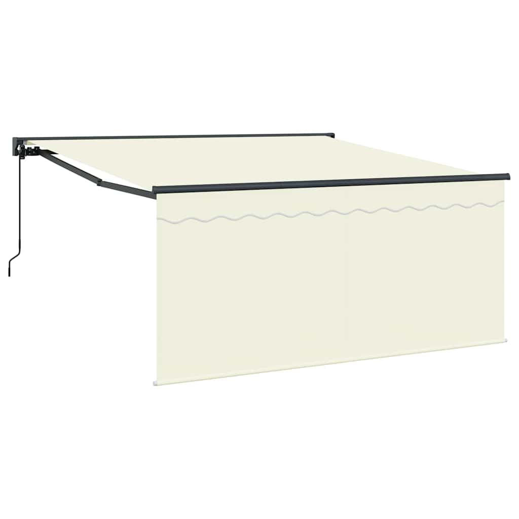 Vidaxl inklapbaar zonnescherm crème 300 x 250 cm