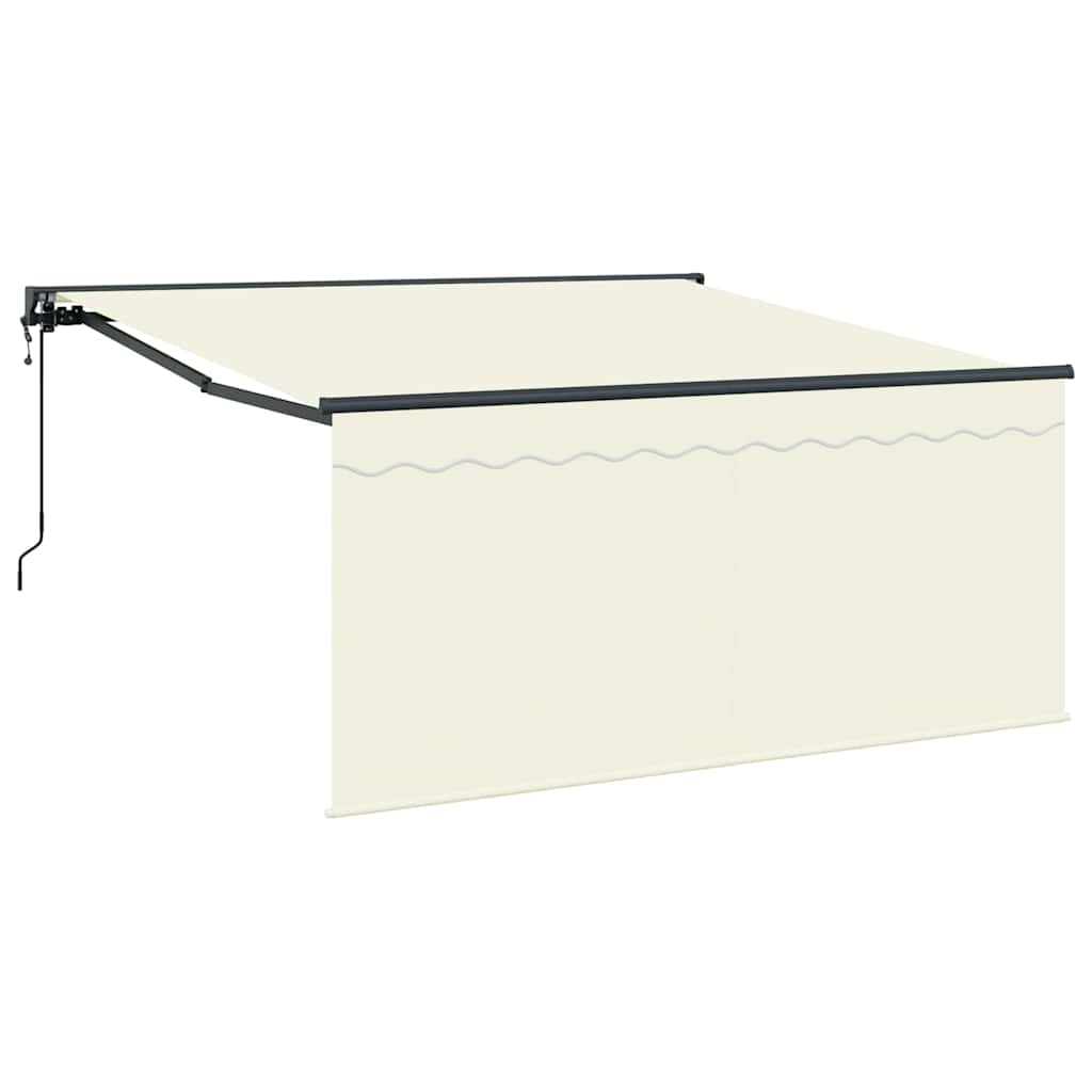 Vidaxl inklapbaar zonnescherm crème 300 x 250 cm