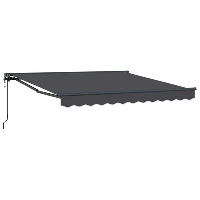 Vidaxl inklapbaar zonnescherm antraciet 300 x 250 cm