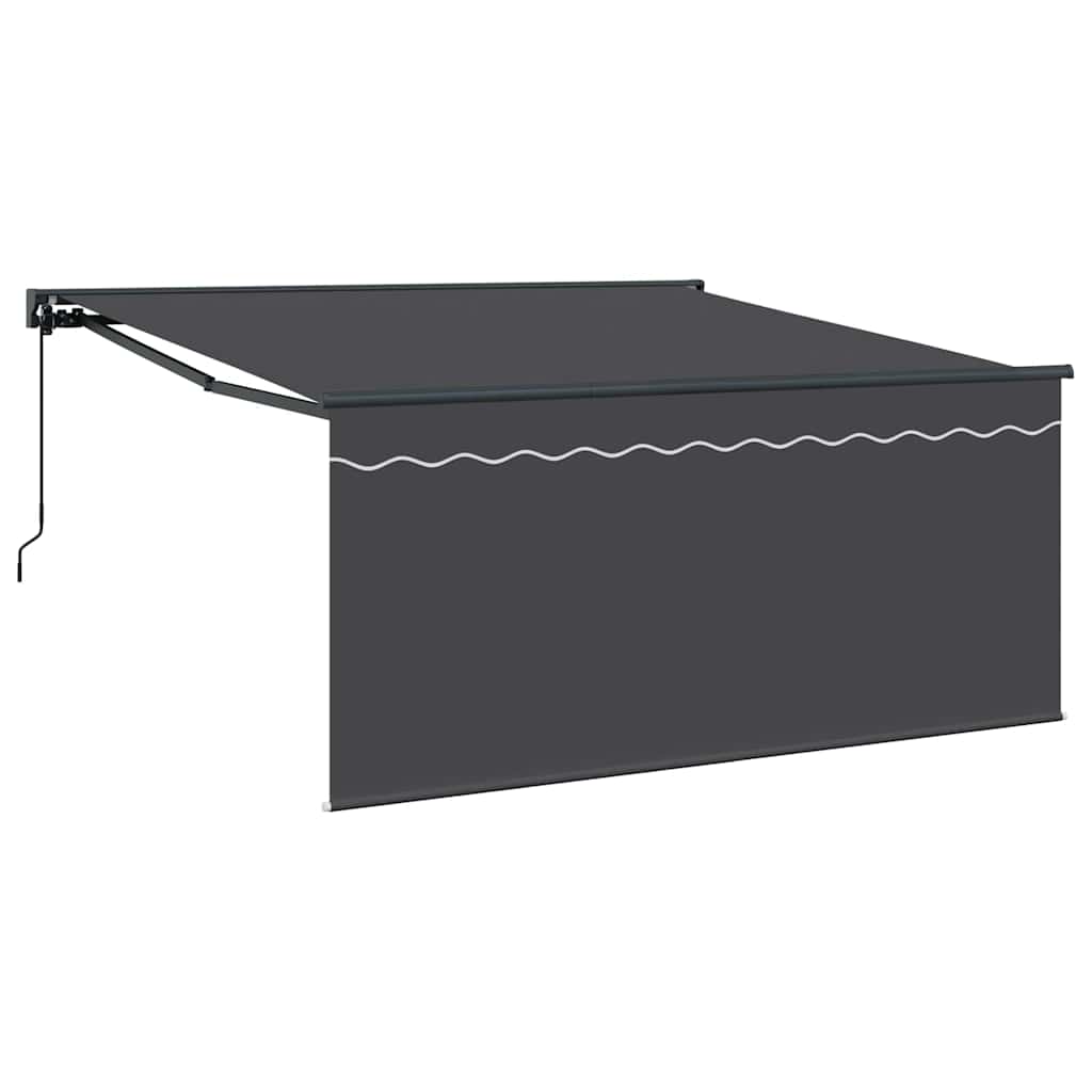 Vidaxl inklapbaar zonnescherm antraciet 300 x 250 cm