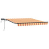 Ombrellone pieghevole Vidaxx in tessuto giallo e arancione 300 x 250 cm