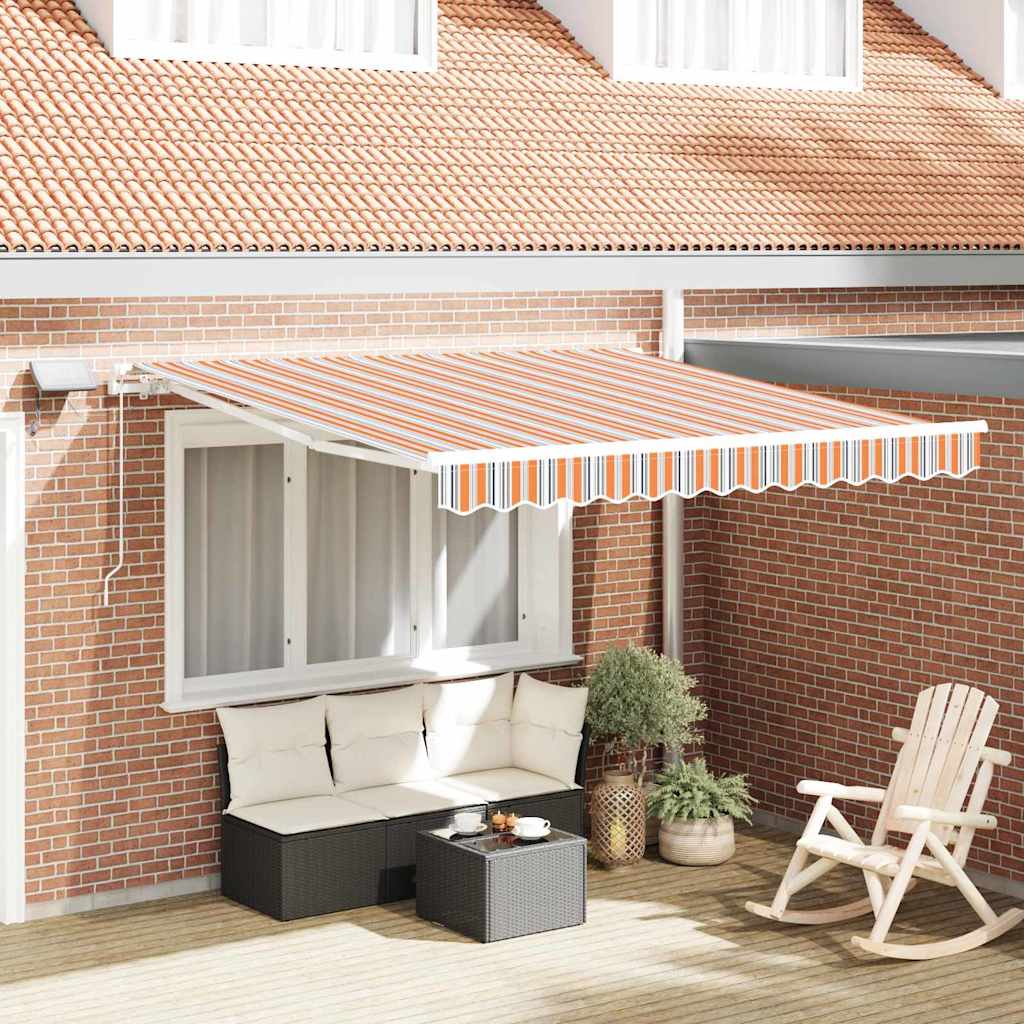 Ombrellone pieghevole Vidaxx multicolore 300 x 250 cm in tessuto e acciaio