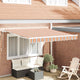Vidaxl inklapbaar zonnescherm multikleur 300 x 250 cm stof